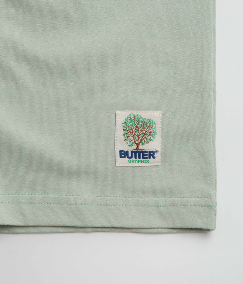 Butter Goods Organic T-Shirt in Sage