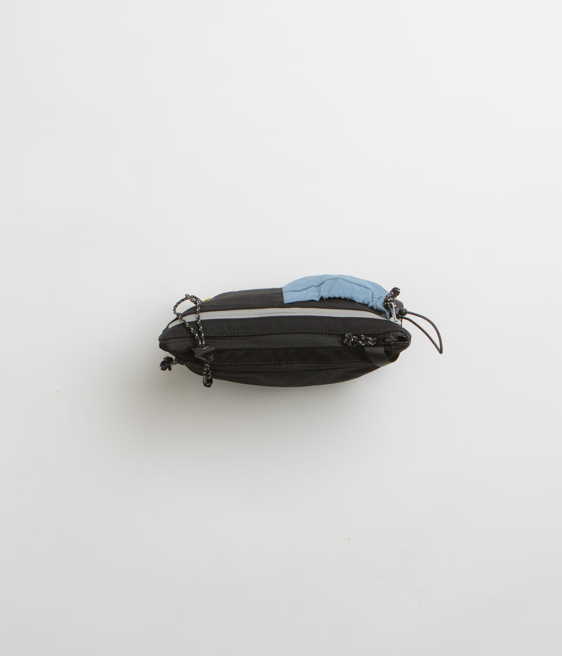 Butter Goods Pace Side Bag in Black and Blue