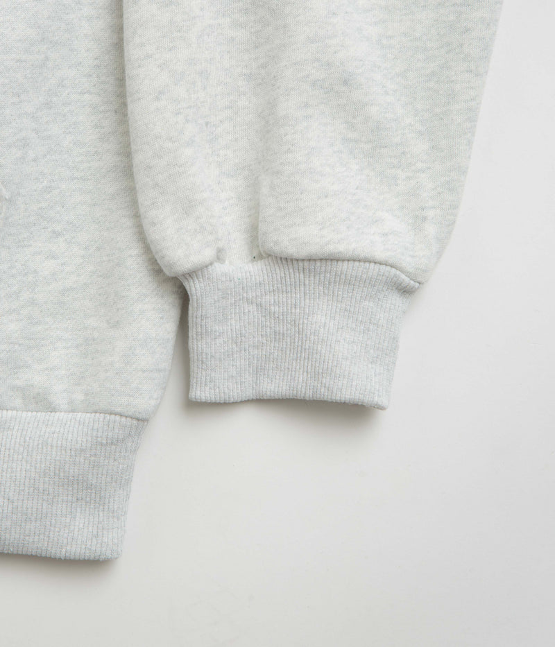 Butter Goods Plaid Applique Hoodie in Ash