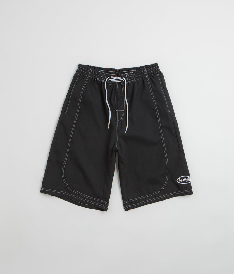 Butter Goods Point Boardshorts in Black
