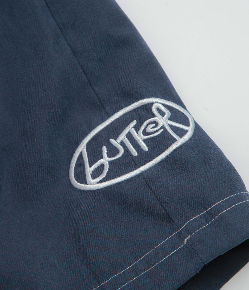 Butter Goods Point Boardshorts in Red and Navy