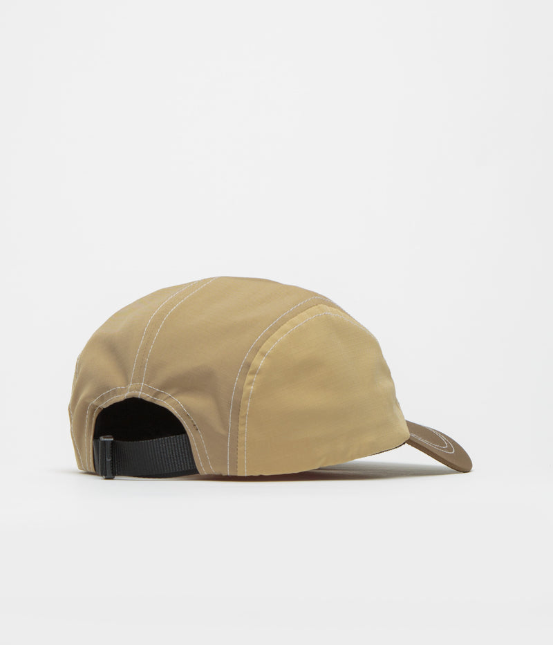 Butter Goods Primary 4 Panel Cap in Tan and Brown