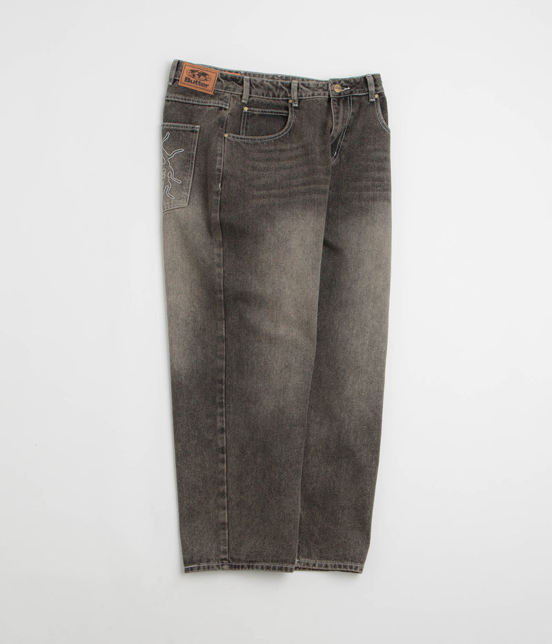 Butter Goods Roach Jeans in Black Wash