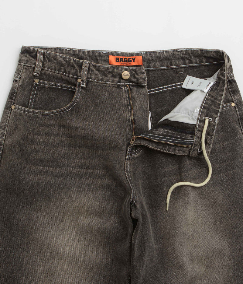 Butter Goods Roach Jeans in Black Wash