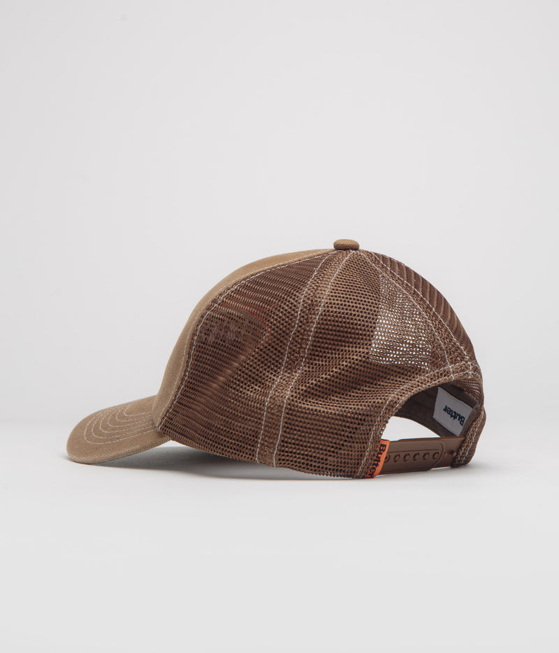 Butter Goods Roach Trucker Cap in Chocolate