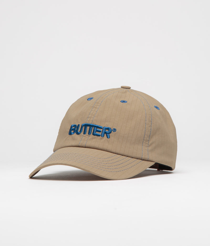 Butter Goods Rounded Logo Cap in Sand