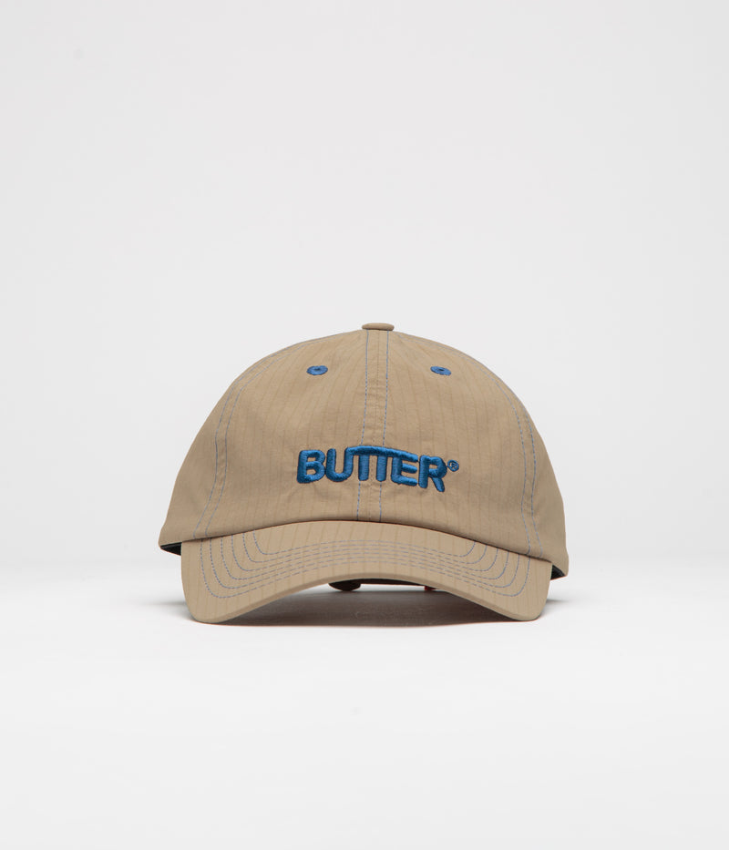 Butter Goods Rounded Logo Cap in Sand