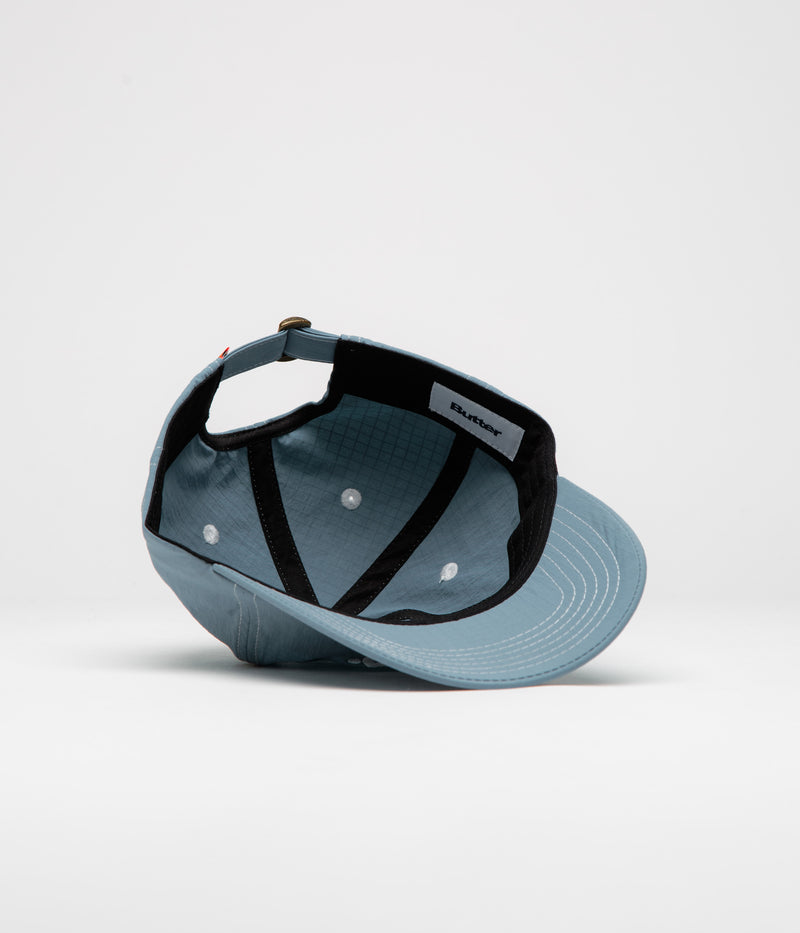 Butter Goods Rounded Logo Cap in Sky Blue