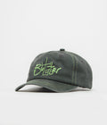 Butter Goods Scribble 5 Panel Cap in Washed Black