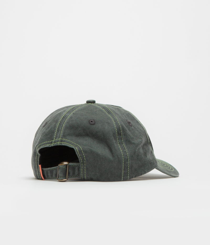 Butter Goods Scribble 5 Panel Cap in Washed Black
