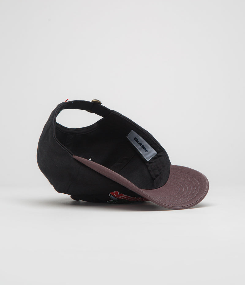 Butter Goods Snail Cap in Black and Dusk