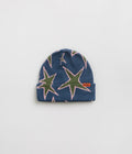 Butter Goods Stars Cuff Beanie in Prussian