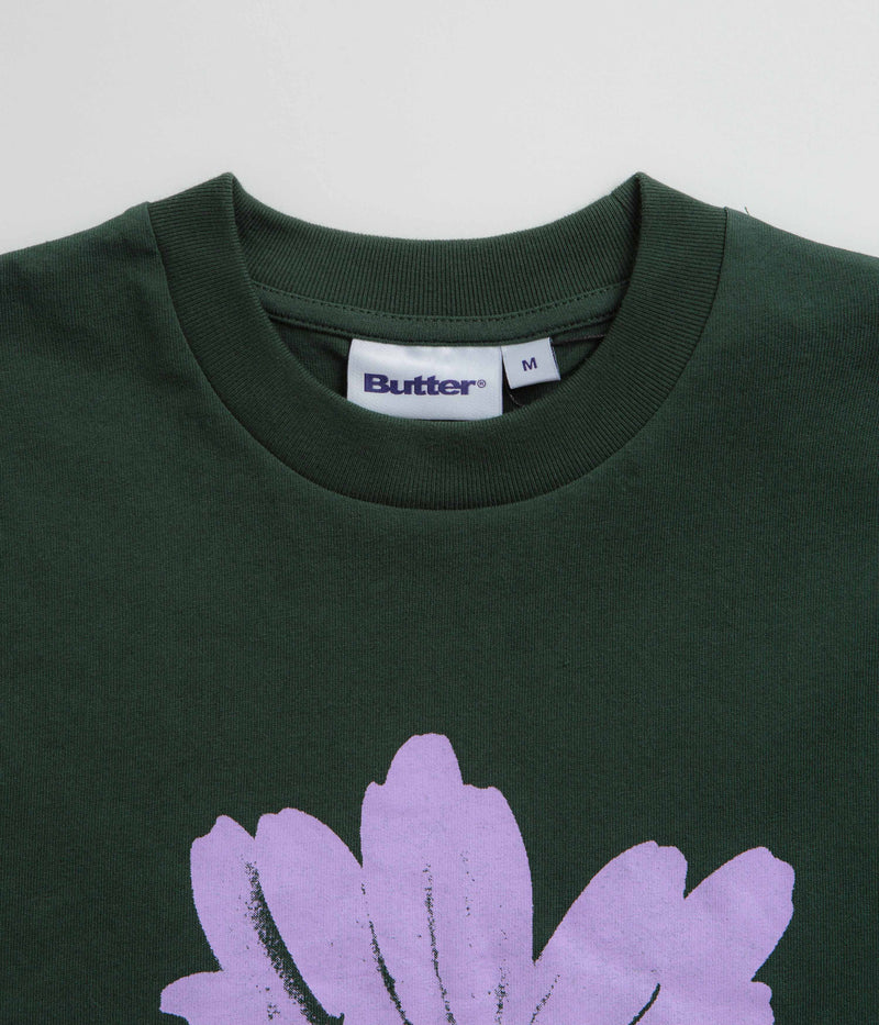 Butter Goods Sunflower T-Shirt in Dark Forest
