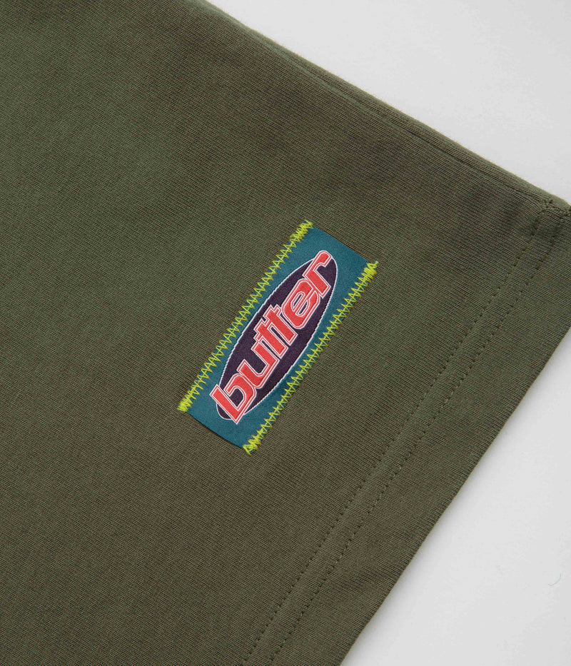 Butter Goods Surf Tech T-Shirt in Army