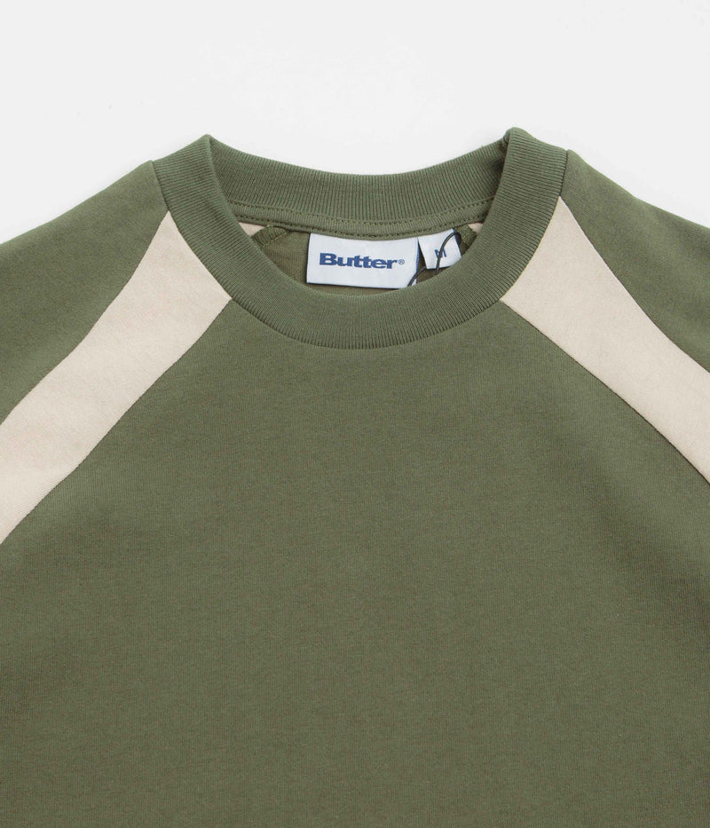 Butter Goods Surf Tech T-Shirt in Army