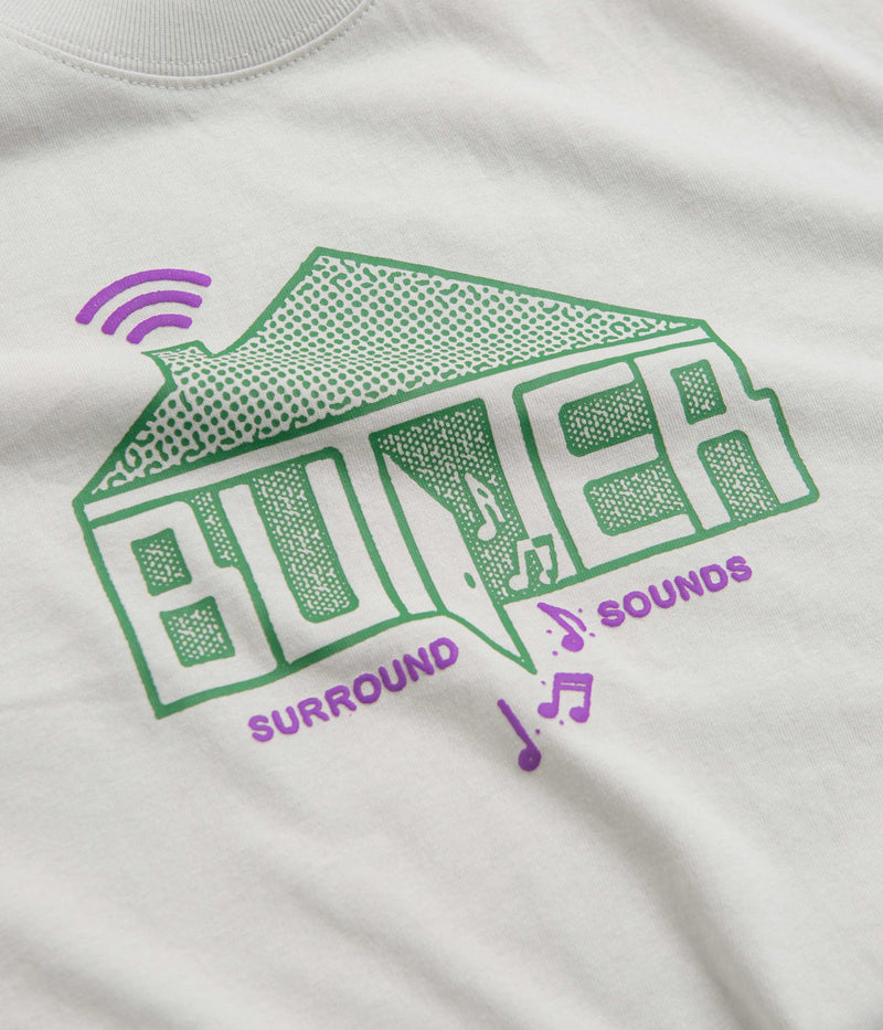 Butter Goods Surround Sounds T-Shirt in Cement