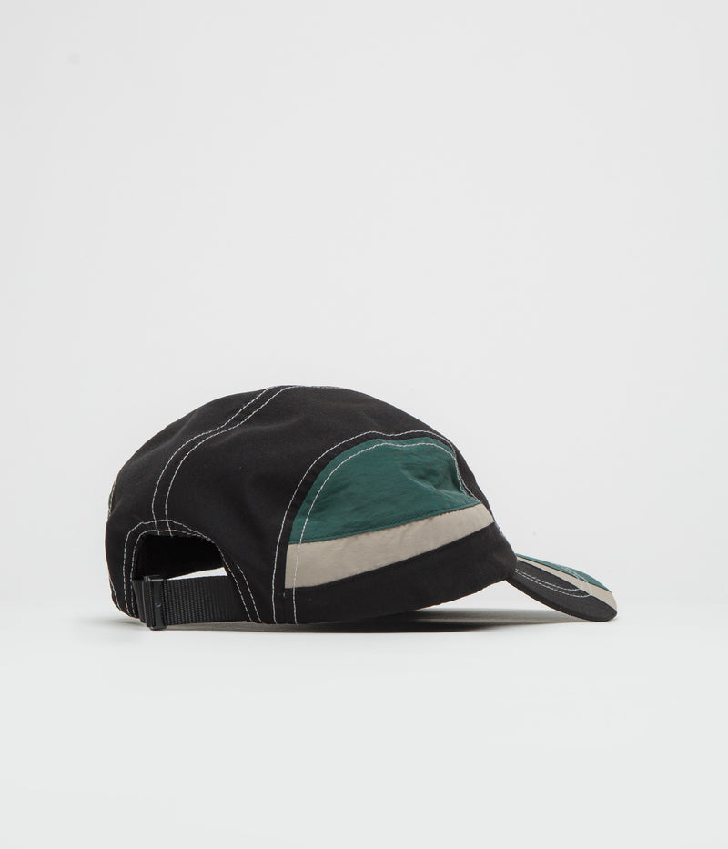 Butter Goods Swift 4 Panel Cap in Black