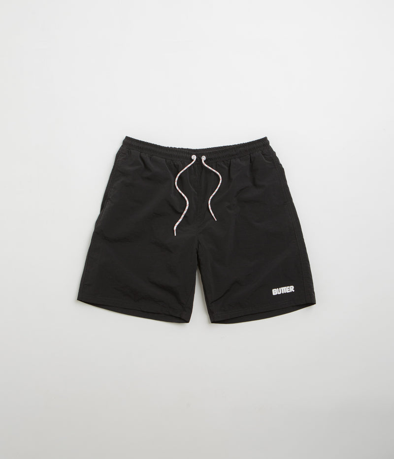 Butter Goods Swim Shorts in Black