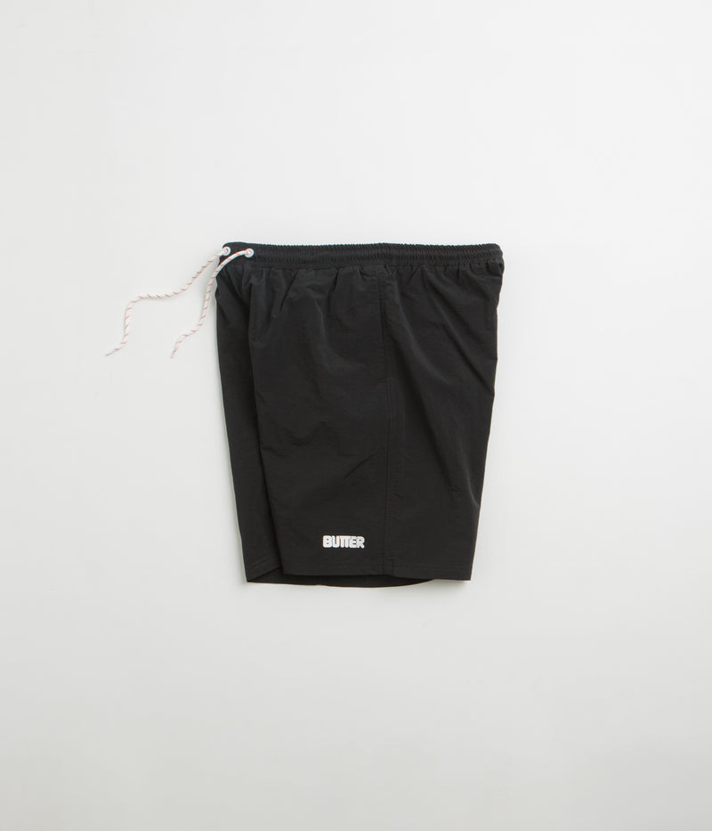 Butter Goods Swim Shorts in Black