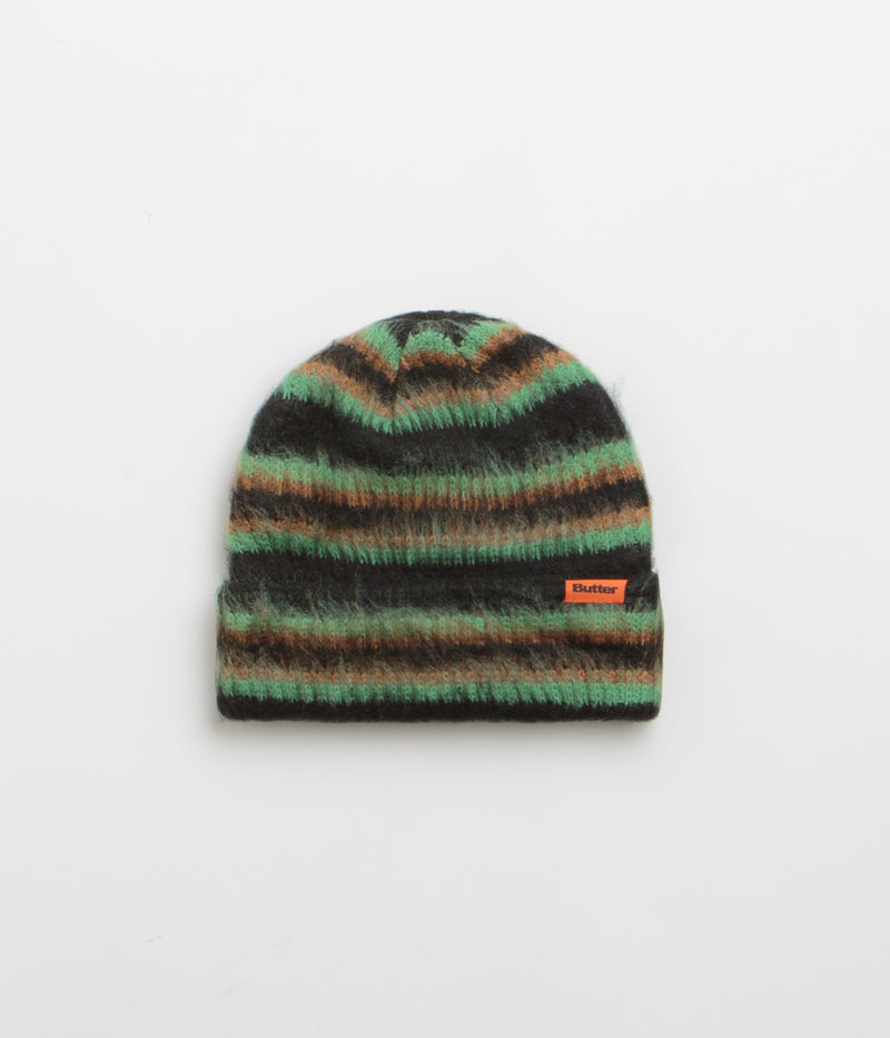 Butter Goods Swipe Beanie in Black