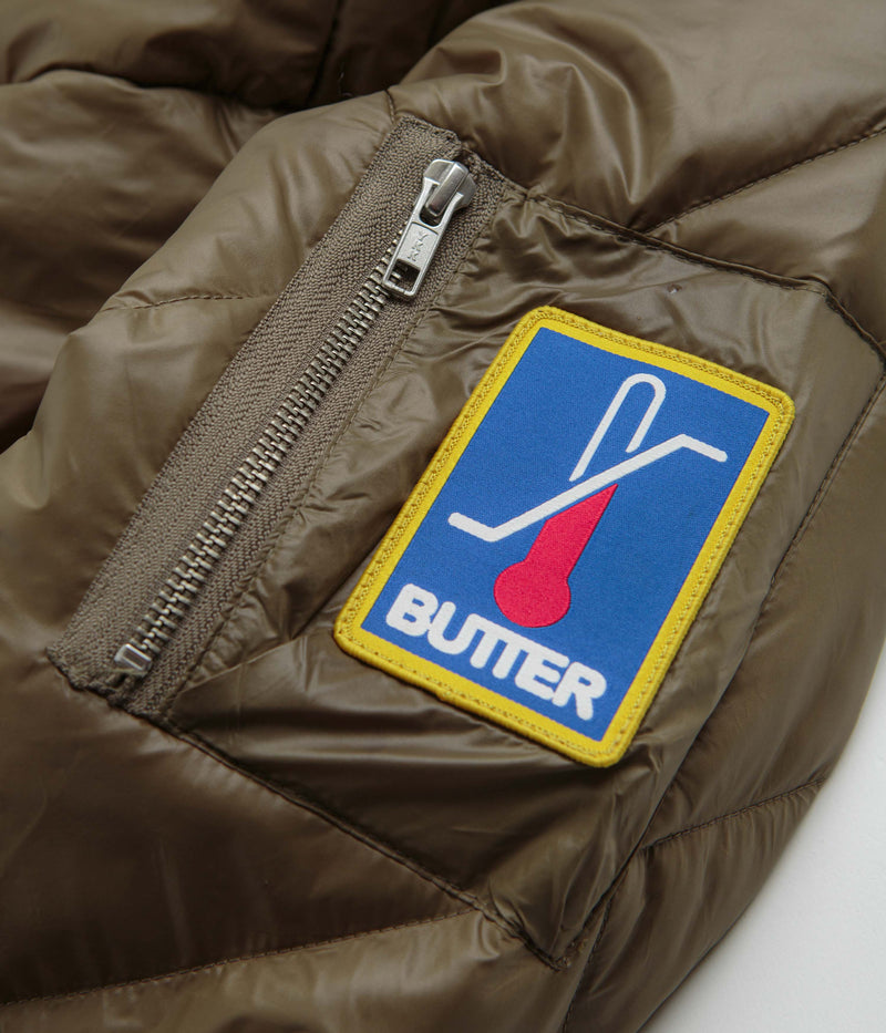 Butter Goods Temperature Bomber Jacket in Army