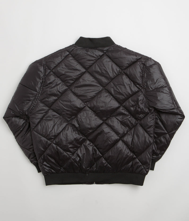 Butter Goods Temperature Bomber Jacket in Black