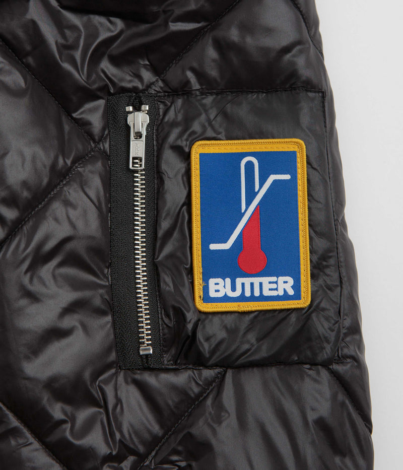 Butter Goods Temperature Bomber Jacket in Black
