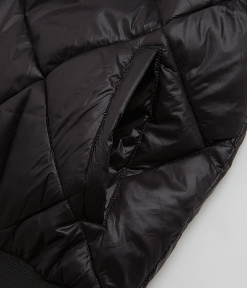 Butter Goods Temperature Bomber Jacket in Black