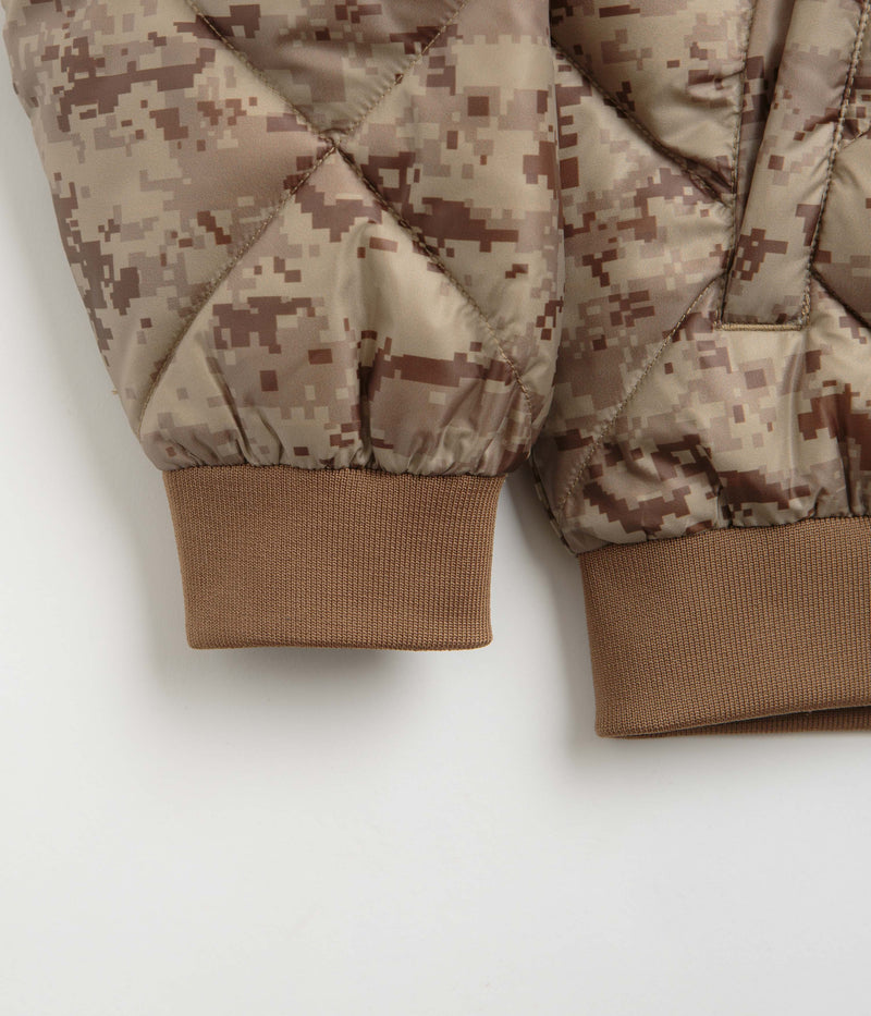 Butter Goods Temperature Bomber Jacket in Digital Camo
