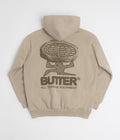 Butter Goods Terrain Hoodie in Bone