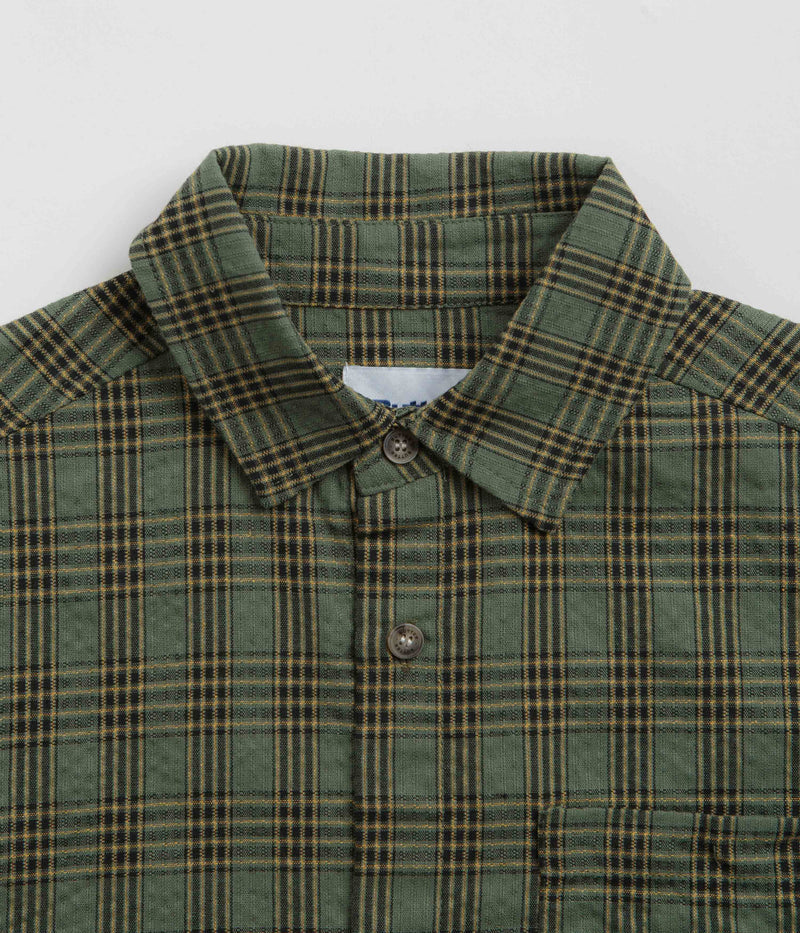 Butter Goods Terrain Short Sleeve Shirt in Pine