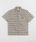 Butter Goods Terrain Short Sleeve Shirt in White