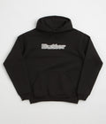 Butter Goods Textured Logo Hoodie in Black