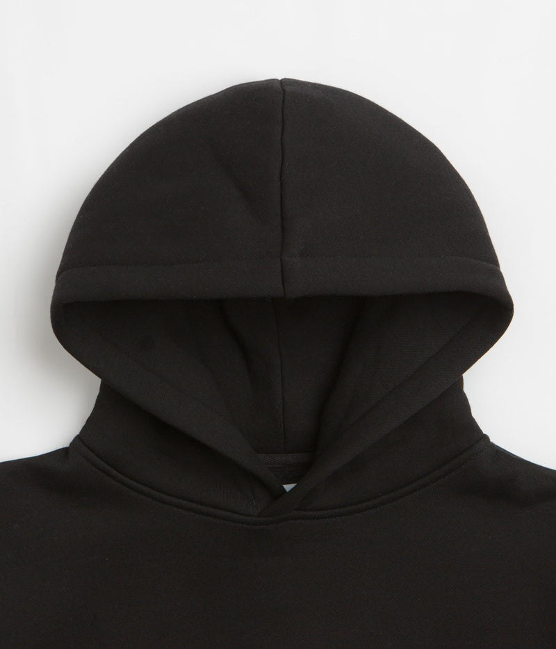 Butter Goods Textured Logo Hoodie in Black