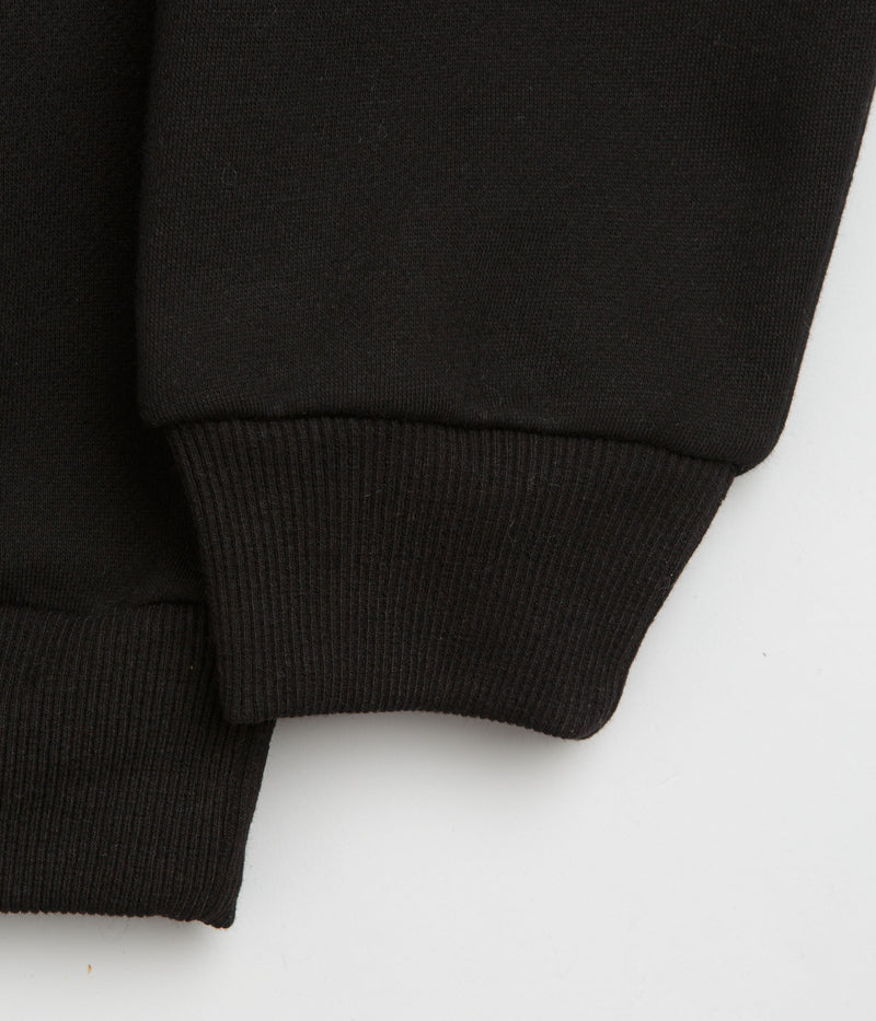 Butter Goods Textured Logo Hoodie in Black