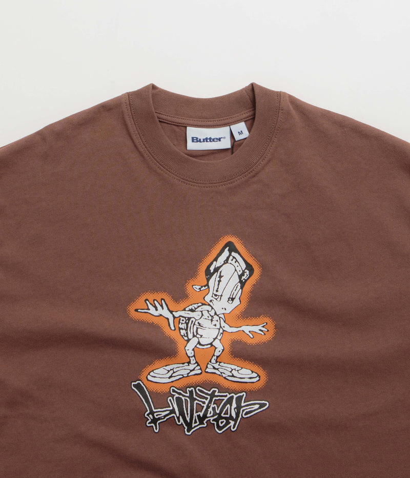 Butter Goods Turtle T-Shirt in Brown
