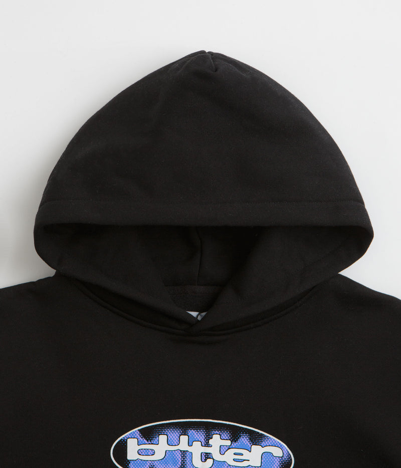 Butter Goods Vortex Hoodie in Black