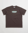 Butter Goods Vortex T-Shirt in Chocolate