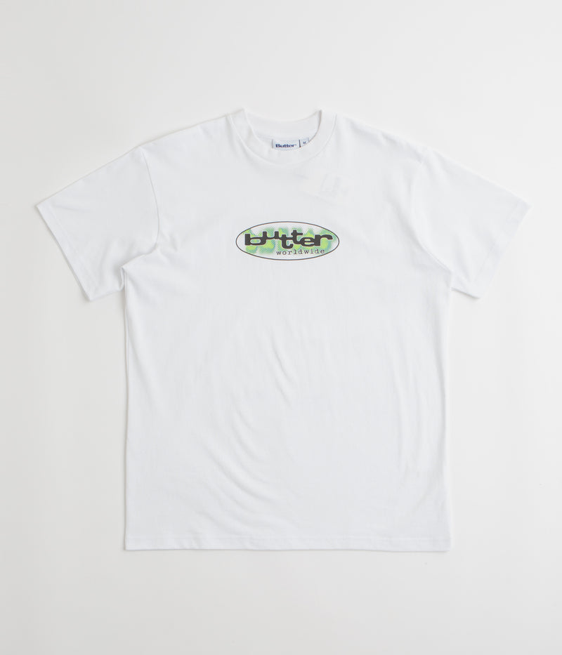 Butter Goods Vortex T-Shirt in White