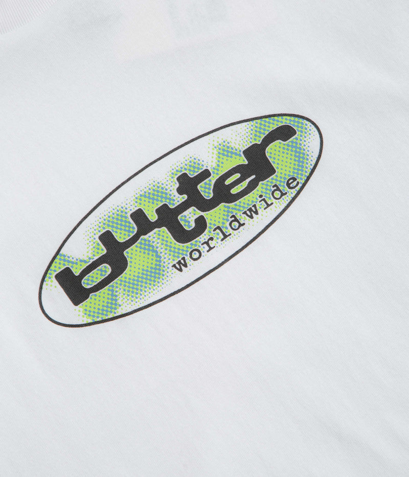 Butter Goods Vortex T-Shirt in White