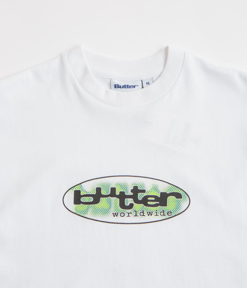 Butter Goods Vortex T-Shirt in White