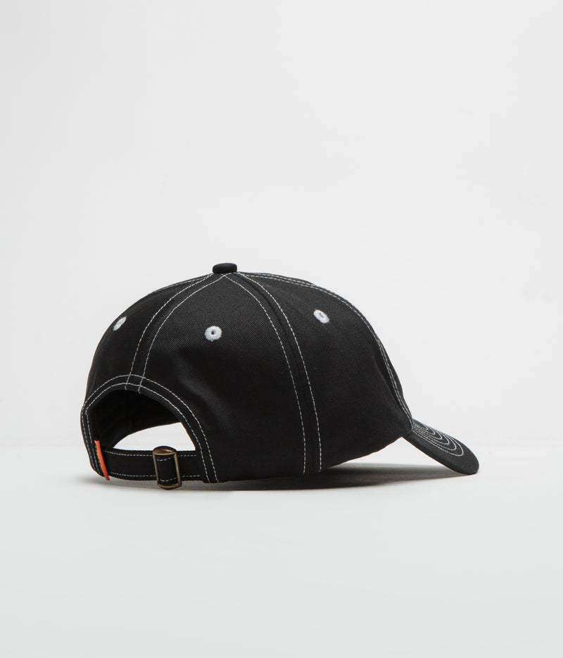 Butter Goods Warped Cap in Black