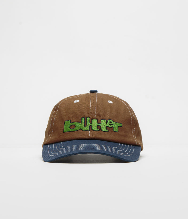 Butter Goods Warped Cap in Brown and Navy