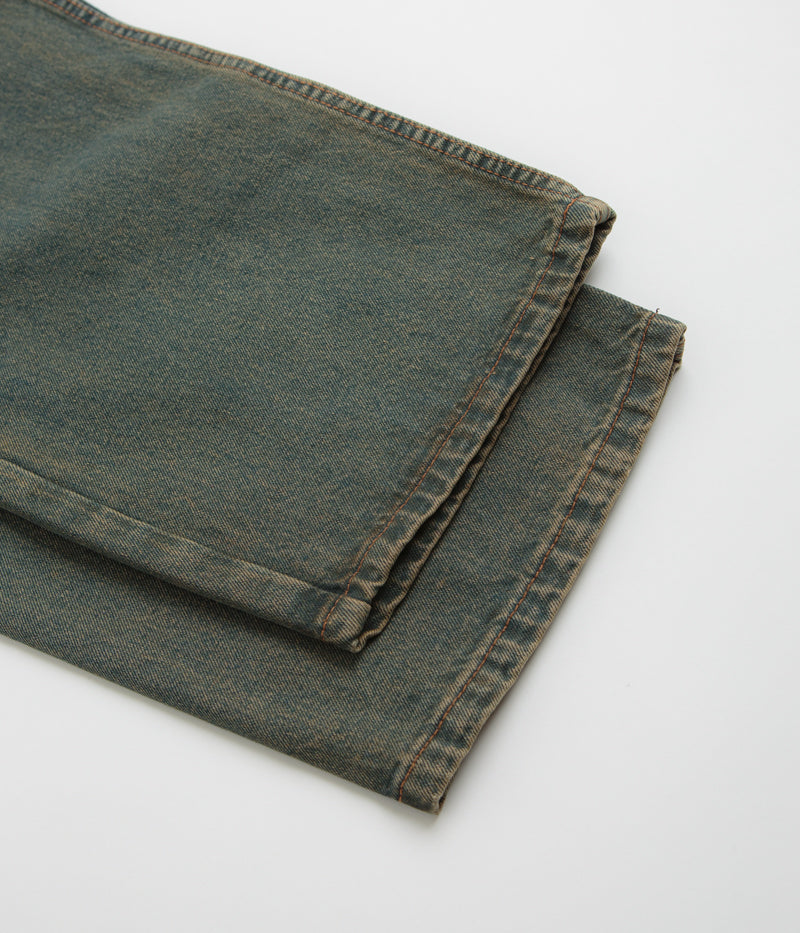 Butter Goods Warped Jeans in Dirty Wash Indigo