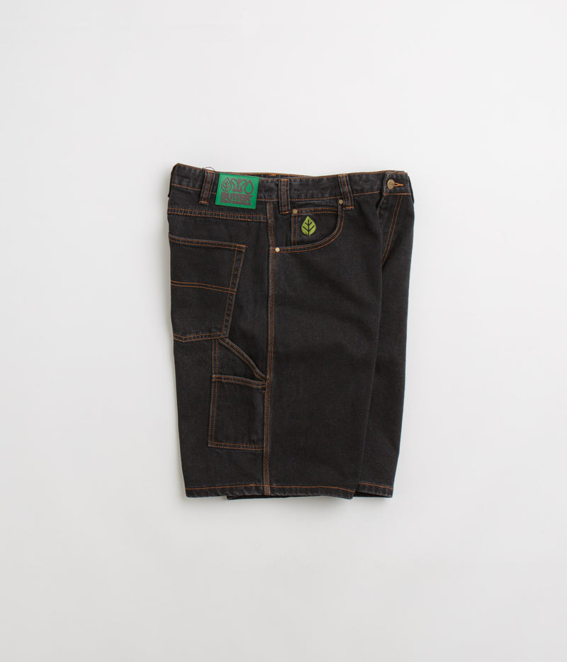 Butter Goods Weathergear Denim Shorts in Washed Black