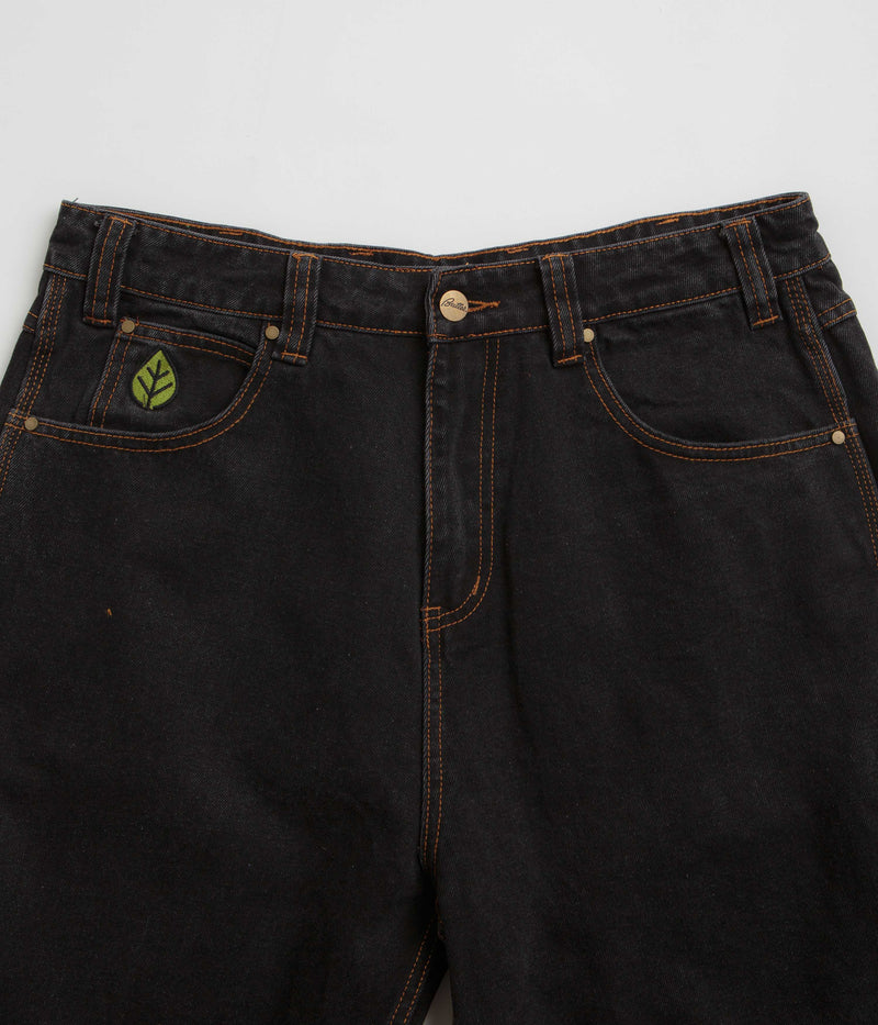 Butter Goods Weathergear Denim Shorts in Washed Black