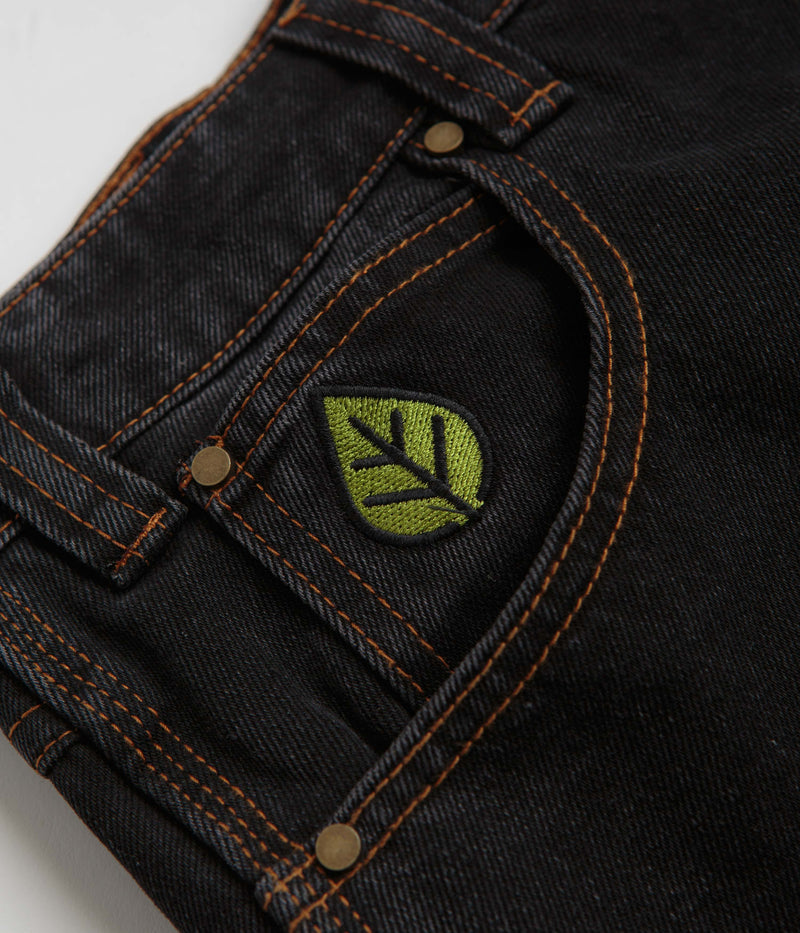 Butter Goods Weathergear Denim Shorts in Washed Black