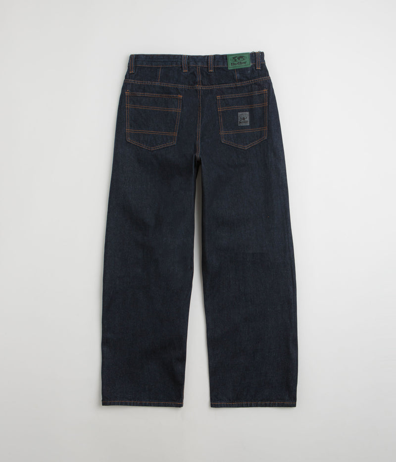Butter Goods Wide Cut Jeans in Selvedge Blue