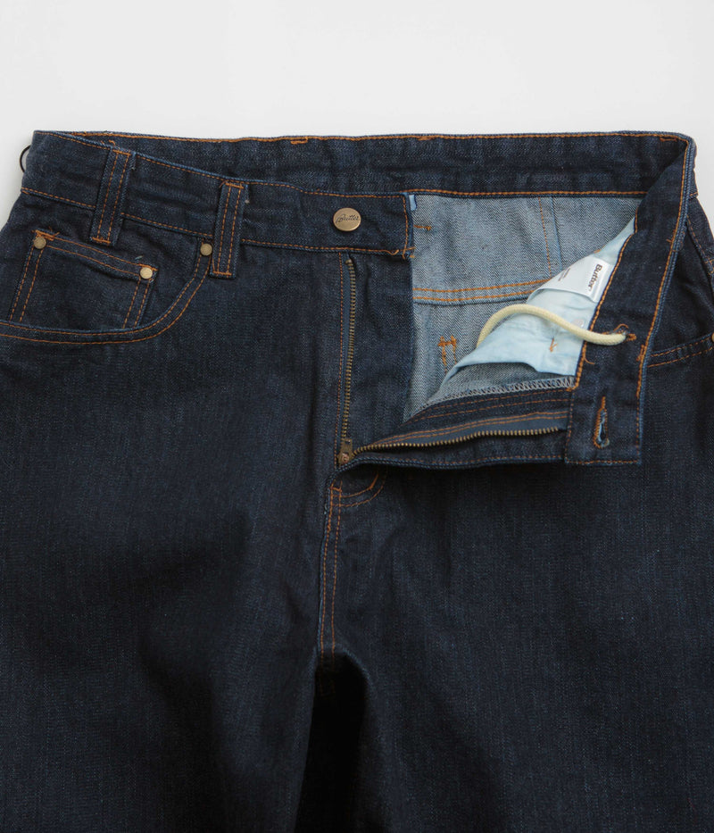 Butter Goods Wide Cut Jeans in Selvedge Blue