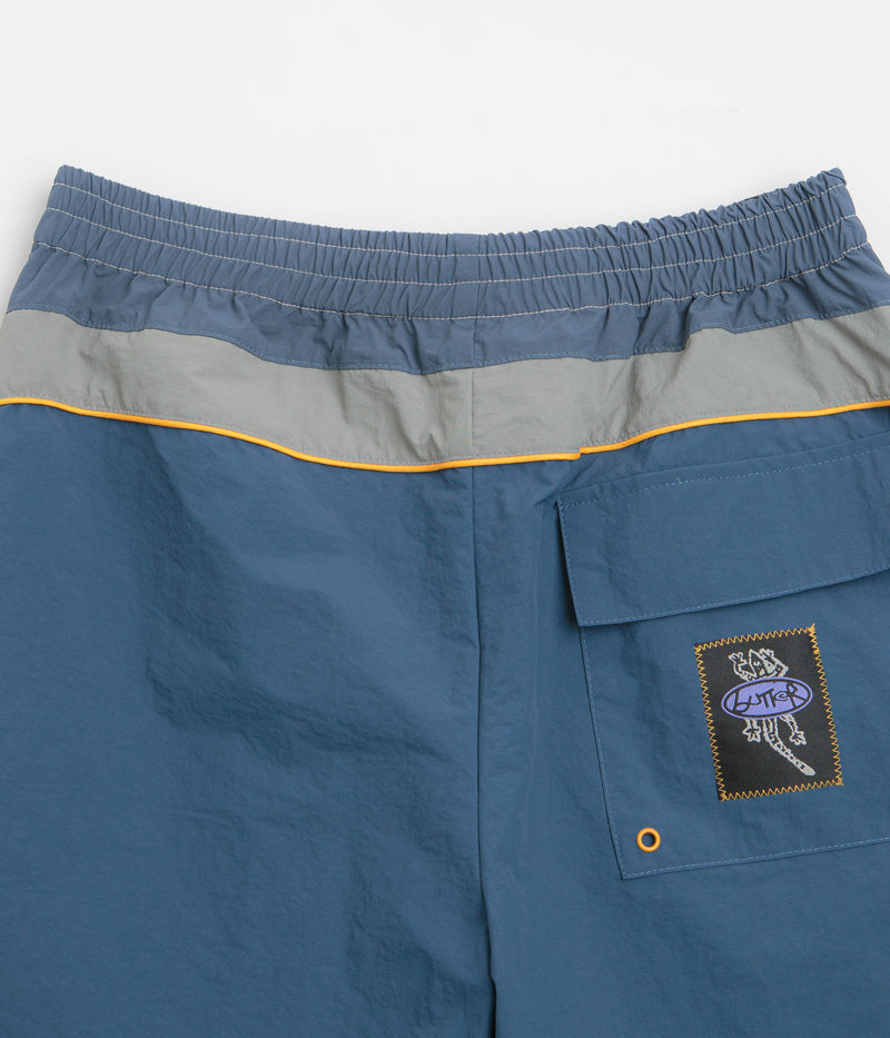 Butter Goods Wipeout Board Shorts in Navy